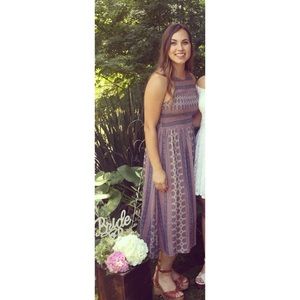 Midi length boho dress. Size large.